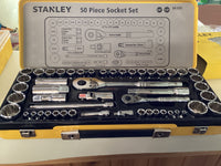 Stanley Socket Set Tools -50 Piece