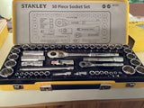 Stanley Socket Set Tools -50 Piece