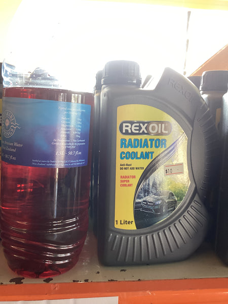 Rexoil Red Coolant Bottle 1L