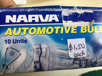 Narva Automotive Bulbs 12v 10w x31mm