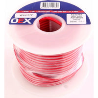 OEX 6mm Single Core Cable Red 30m roll