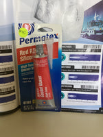 Permatex Red RTV Silicone Gasket 85g