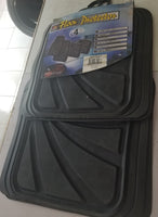 PC Floor Mat Set 4's Black