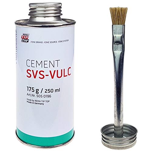 Vulc Fluid SVS with Brush 250ml (Tyre Tube Glue Repair) 5059198