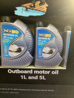 Rexoil Outboard Oil 2T 1L-(TC-w30)MISINI VAKA