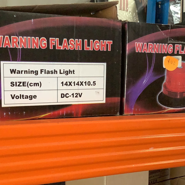 Warning Flash Light -14cmX14X10.5cm